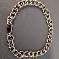 Bracelet Silver 1.6mm Curb